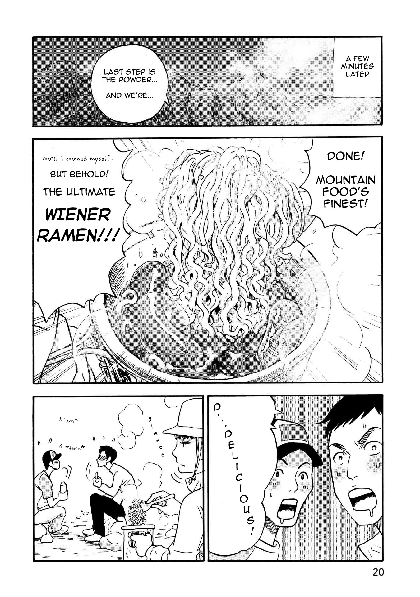 Yama to Shokuyoku to Watashi Chapter 2 page 8 - Chapter 2: Coveted Wiener Ramen