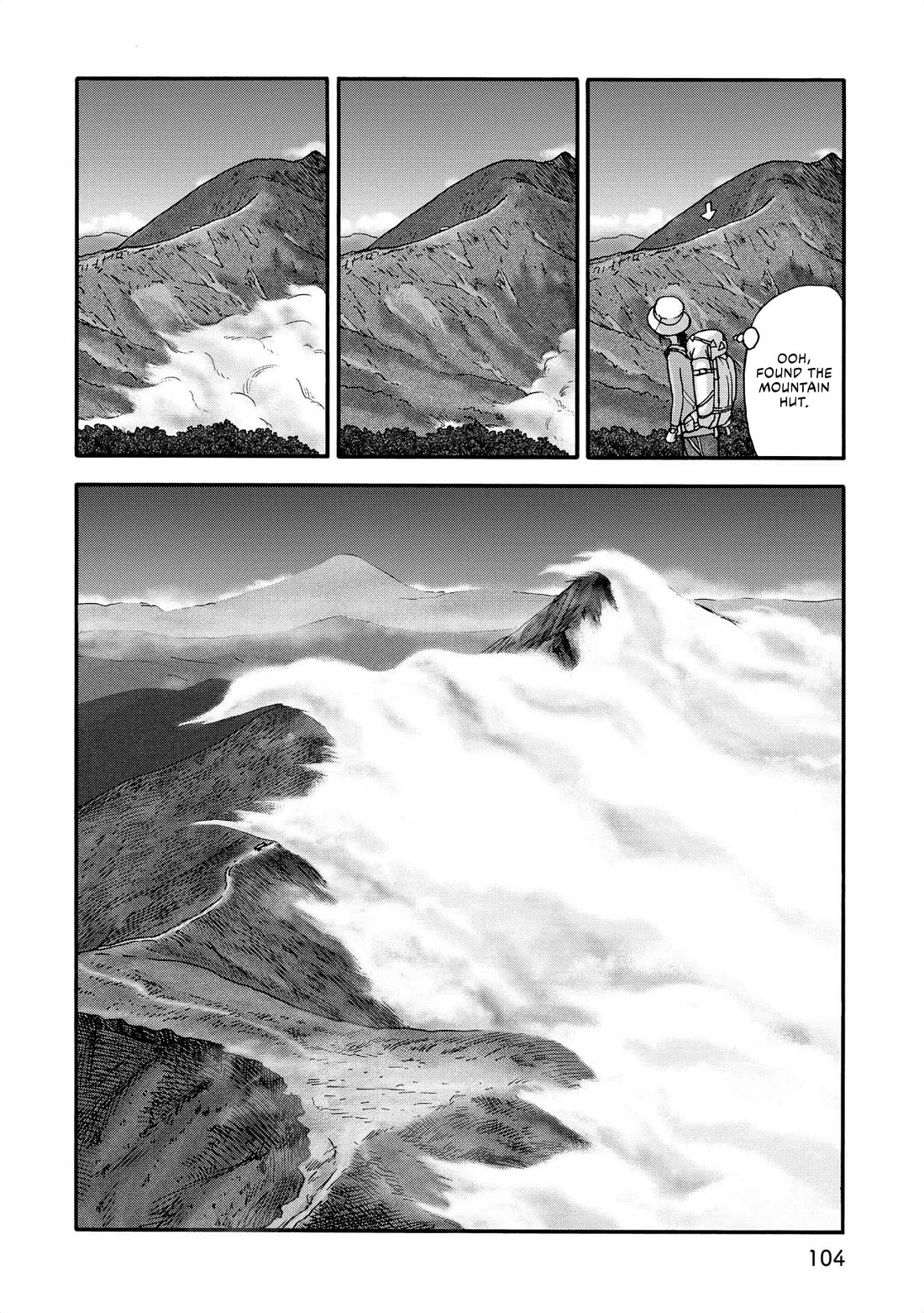 Yama to Shokuyoku to Watashi Chapter 22 page 4 - Chapter 22: Yatsugatake Traverse, Part 2: The Never Ending Feast of Iodake