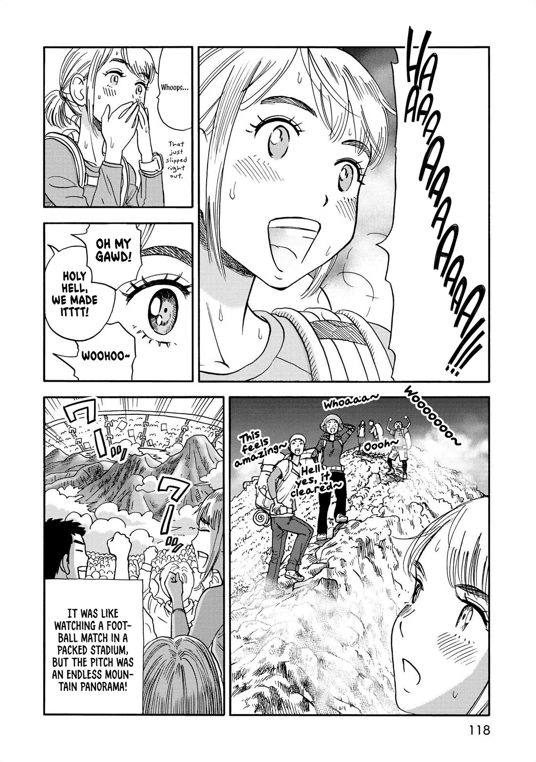 Yama to Shokuyoku to Watashi Chapter 23 page 7 - Chapter 23: Yatsugatake Traverse, Part 3: A Nice Relaxing Steak