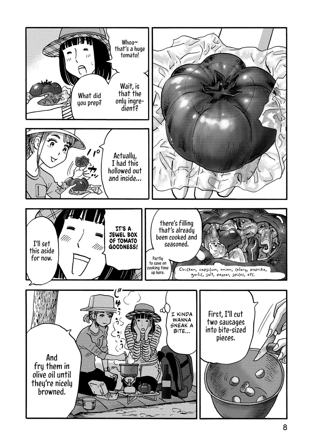 Yama to Shokuyoku to Watashi Chapter 24 page 6 - Chapter 24: The Silent Jambalaya
