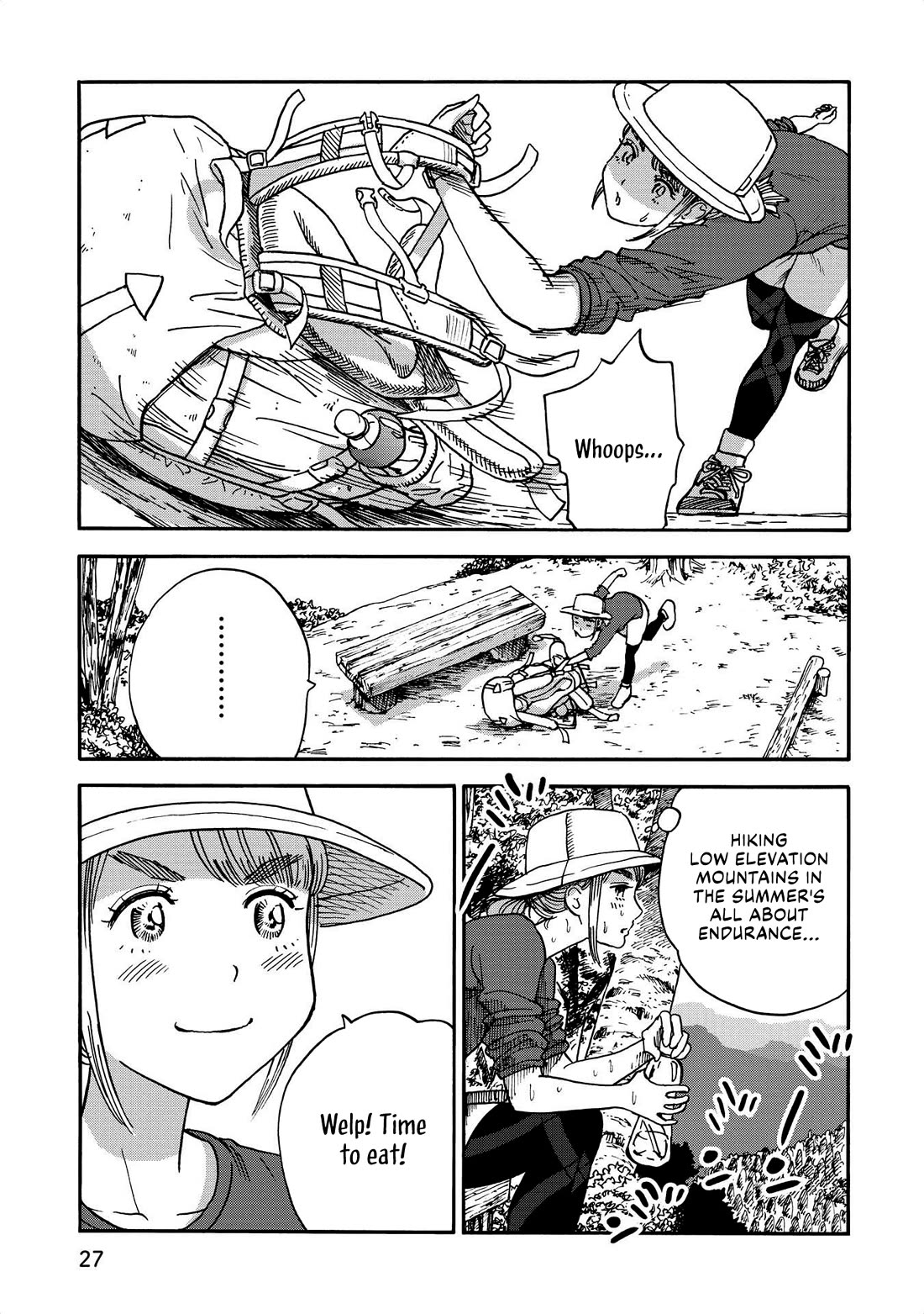 Yama to Shokuyoku to Watashi Chapter 26 page 5 - Chapter 26: Grilled Onigiri is HOT HOT HOT!