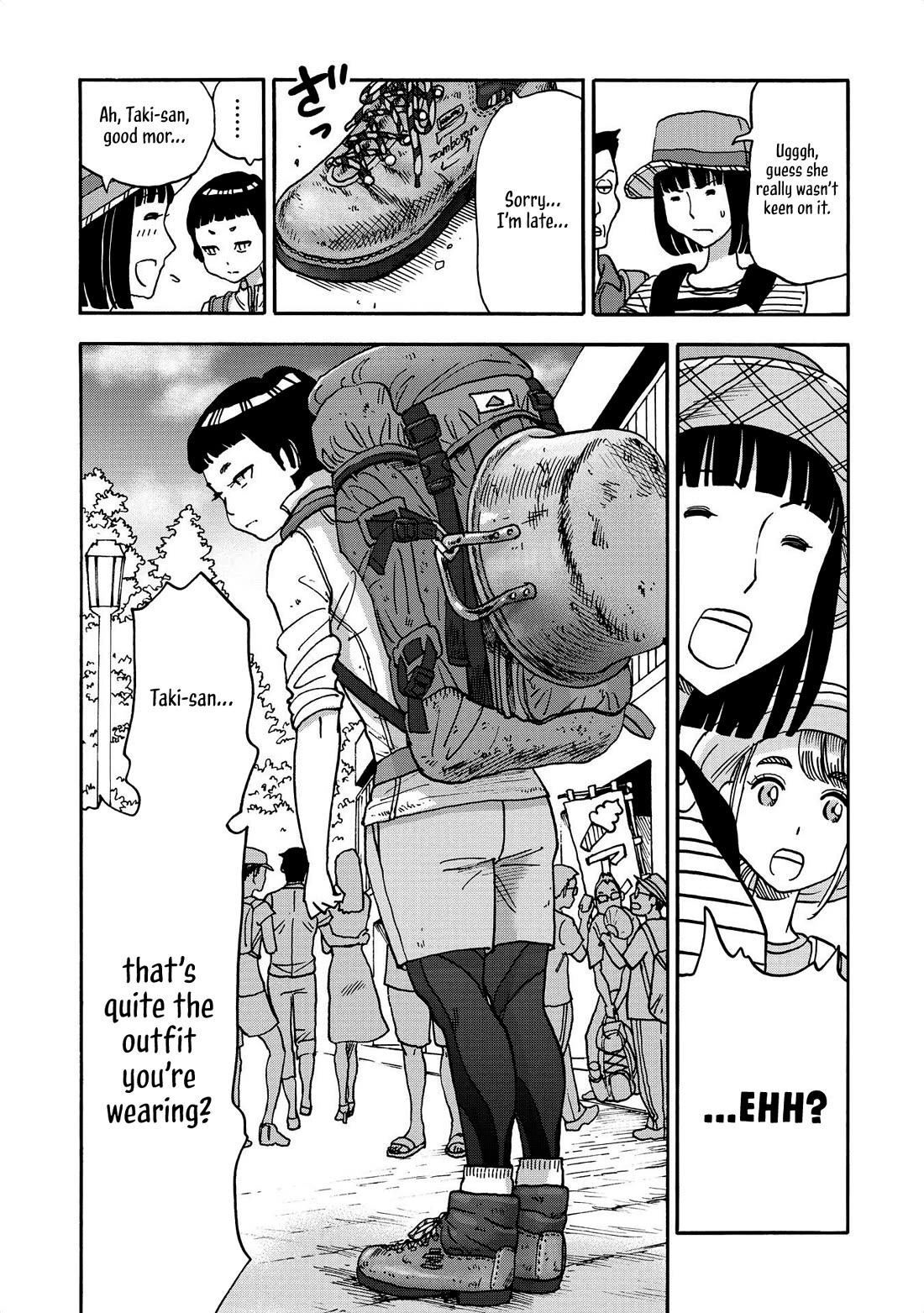 Yama to Shokuyoku to Watashi Chapter 27 page 9 - Chapter 27: Mount Takao Recreational Outing, Pt 1: The Mysterious Giant Pot