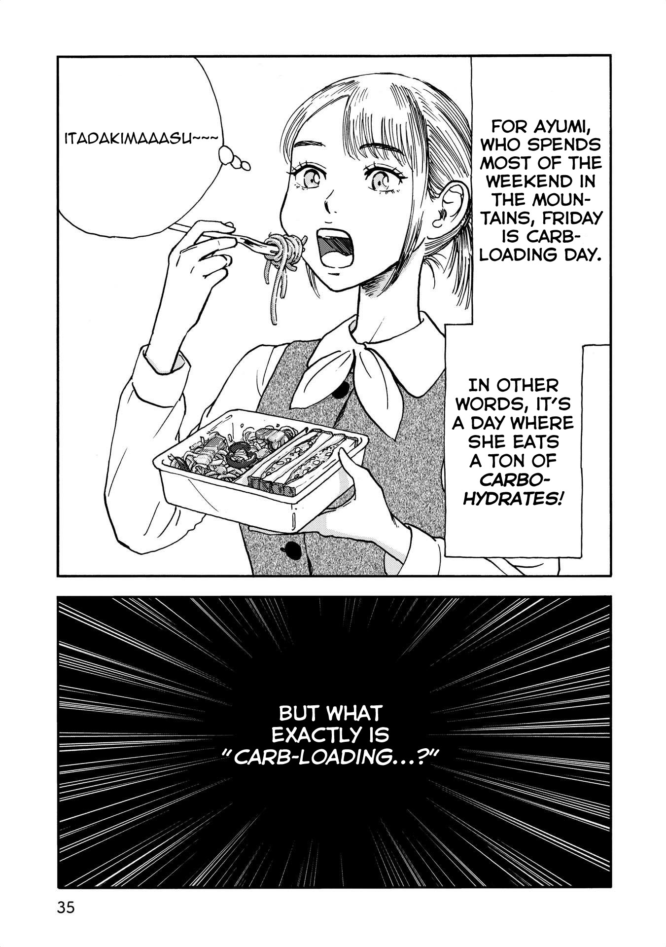 Yama to Shokuyoku to Watashi Chapter 4 page 3 - Chapter 4: Corrupt Carb Loading
