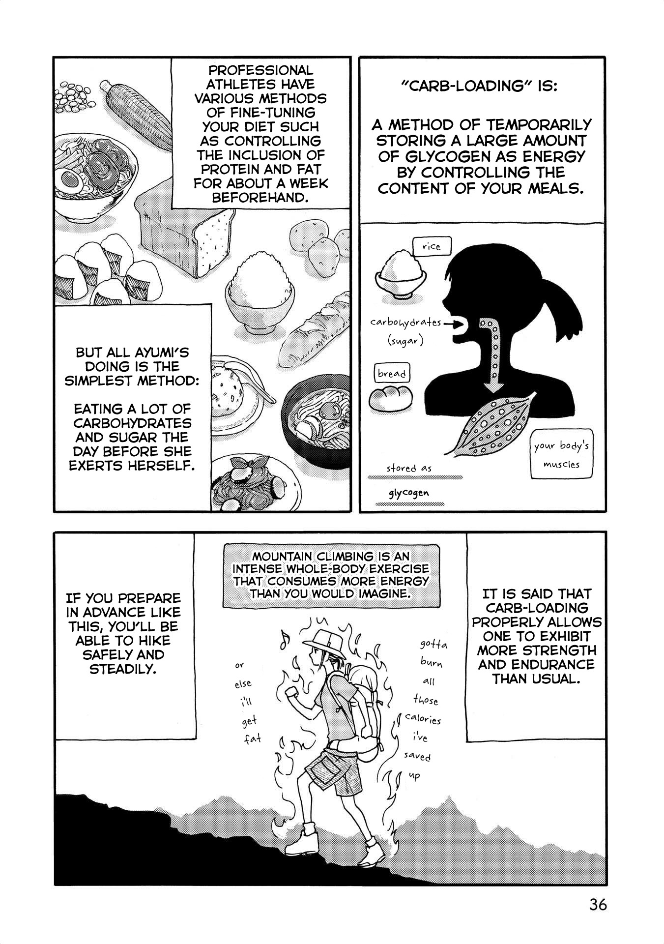 Yama to Shokuyoku to Watashi Chapter 4 page 4 - Chapter 4: Corrupt Carb Loading