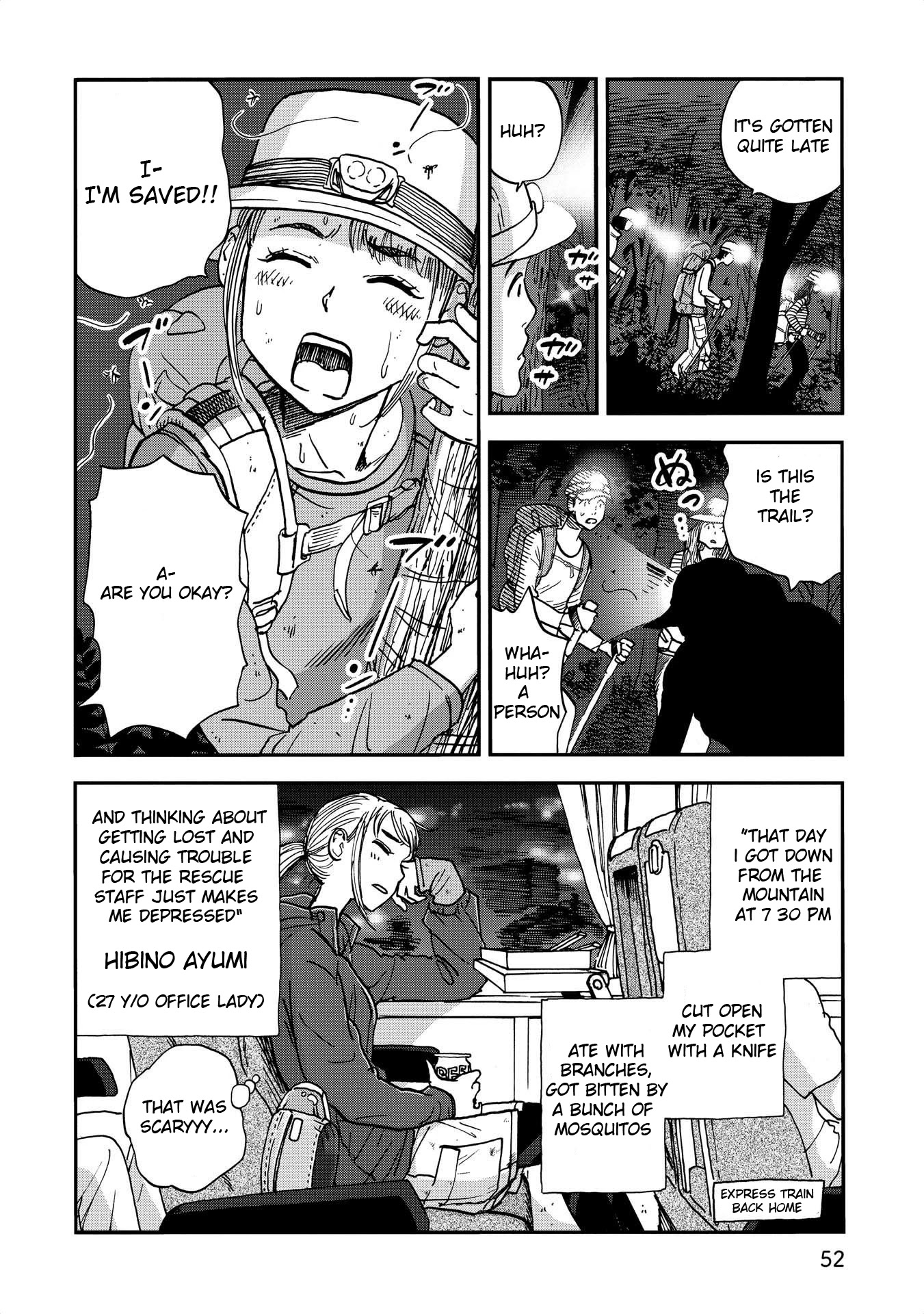 Yama to Shokuyoku to Watashi Chapter 5 page 10 - Chapter 5: Miso Salmon Stew of Perseverance
