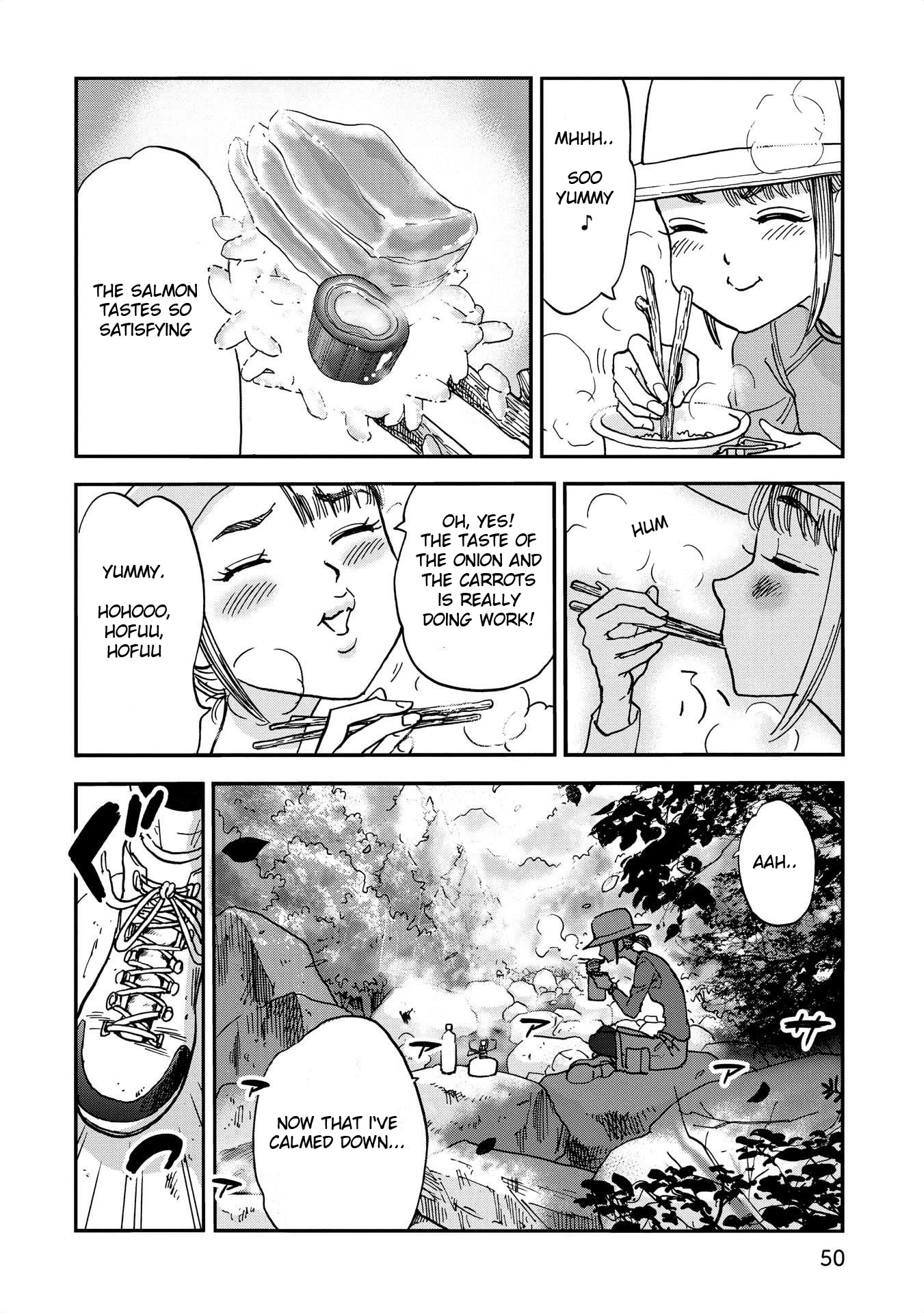 Yama to Shokuyoku to Watashi Chapter 5 page 8 - Chapter 5: Miso Salmon Stew of Perseverance
