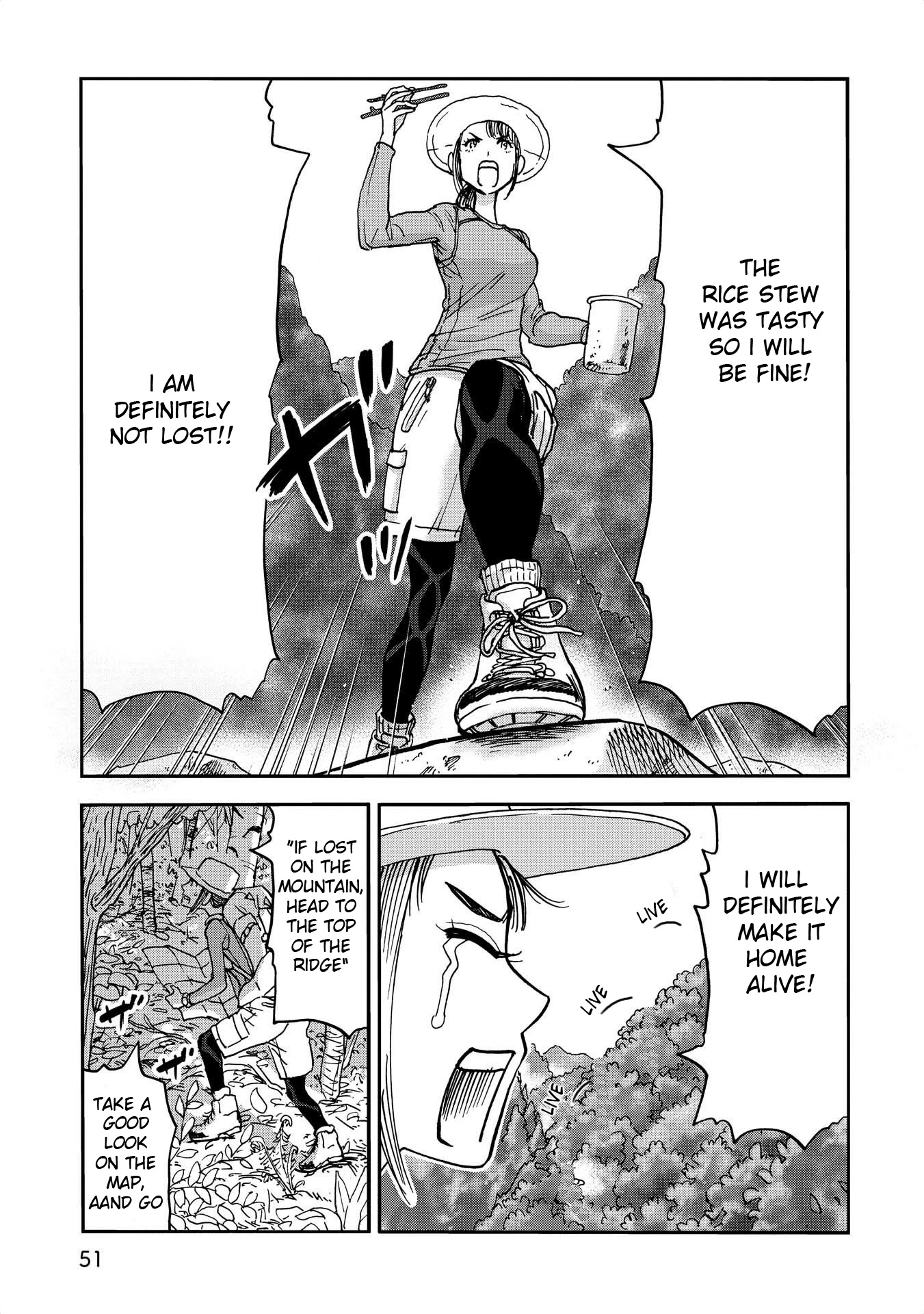 Yama to Shokuyoku to Watashi Chapter 5 page 9 - Chapter 5: Miso Salmon Stew of Perseverance