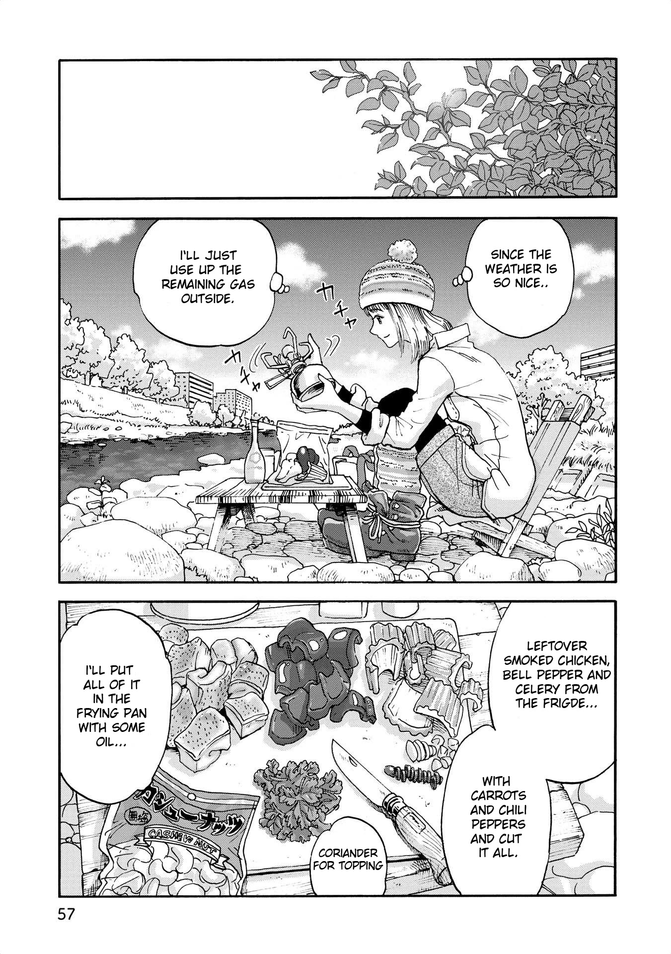 Yama to Shokuyoku to Watashi Chapter 6 page 5 - Chapter 6: Fried Cashew Pan of Atonement