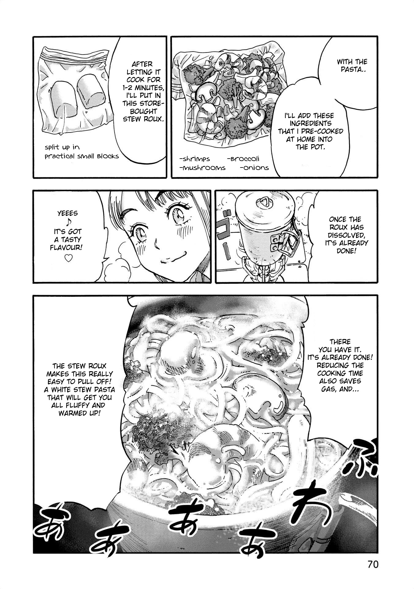 Yama to Shokuyoku to Watashi Chapter 7 page 8 - Chapter 7: Steaming Hot White Cream Stew Pasta