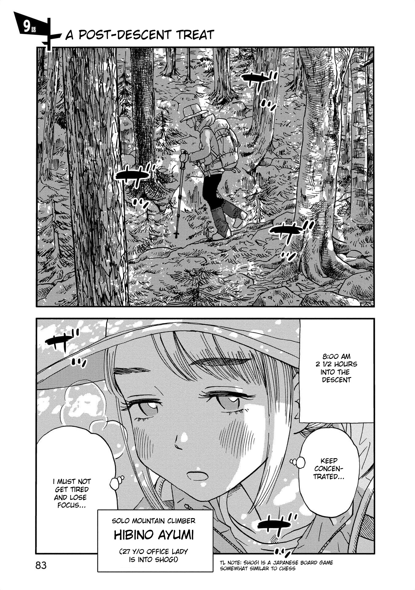 Yama to Shokuyoku to Watashi Chapter 9 page 1 - Chapter 9: A Post-Descent Treat