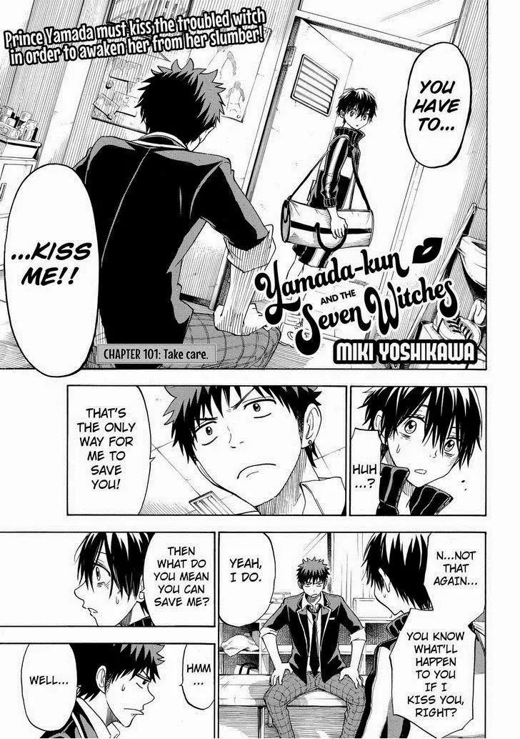 Yamada-kun to 7-nin no Majo Chapter 101 page 1 - Chapter 101: Take Care