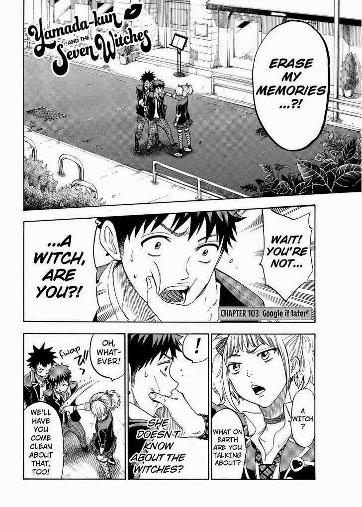 Yamada-kun to 7-nin no Majo Chapter 103 page 2 - Chapter 103: Google It Later!