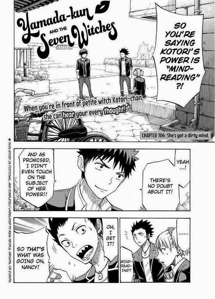 Yamada-kun to 7-nin no Majo Chapter 106 page 2 - Chapter 106: She Got A Dirty Mind
