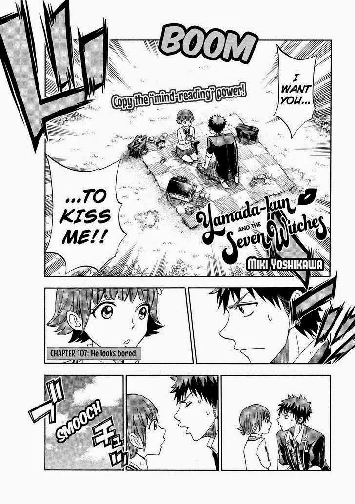 Yamada-kun to 7-nin no Majo Chapter 107 page 1 - Chapter 107: He Looks Bored