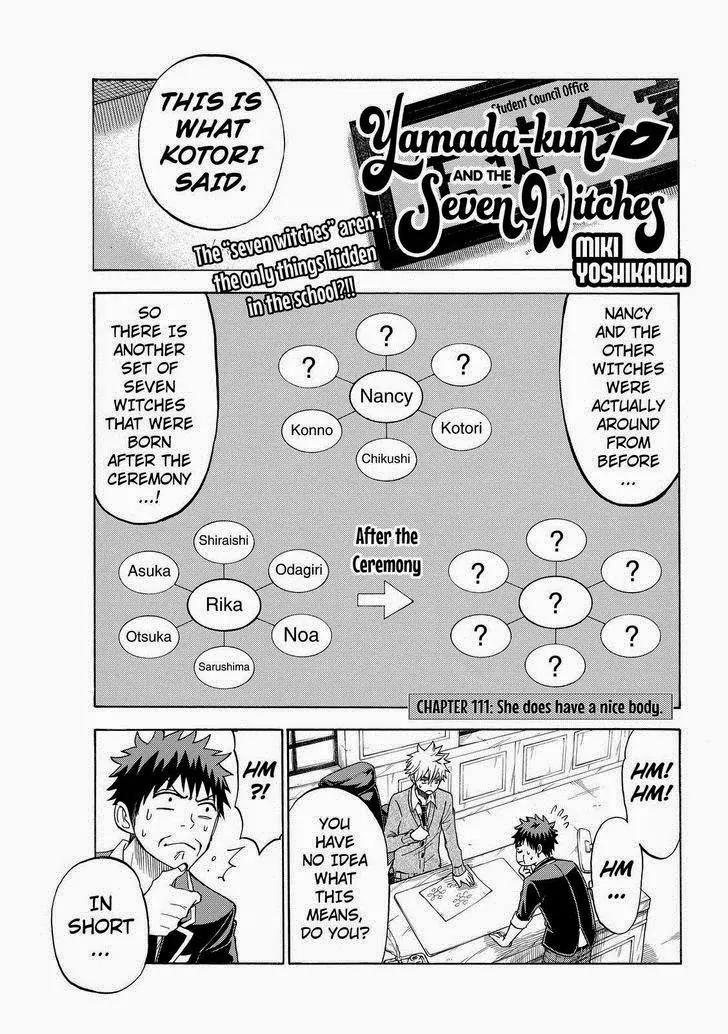 Yamada-kun to 7-nin no Majo Chapter 111 page 1 - Chapter 111: She Does Have A Nice Body