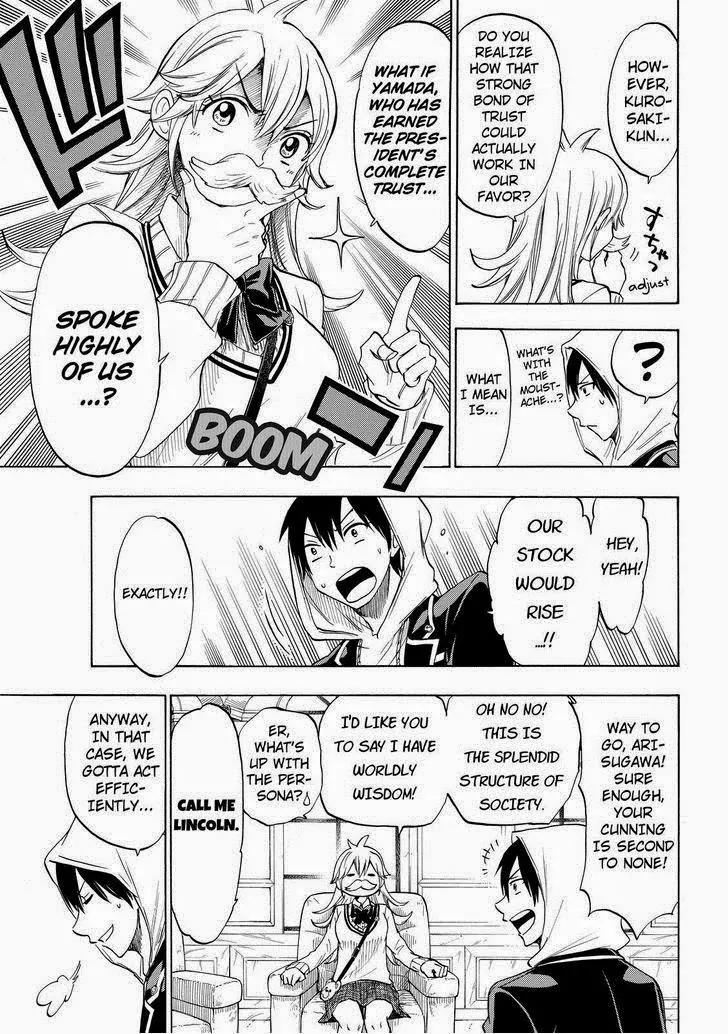 Yamada-kun to 7-nin no Majo Chapter 122 page 7 - Chapter 122: Call Me Lincoln