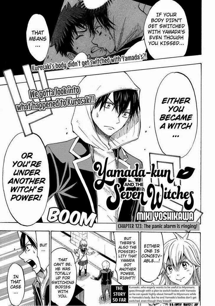 Yamada-kun to 7-nin no Majo Chapter 123 page 1 - Chapter 123: The Panic Alarm Is Ringing!