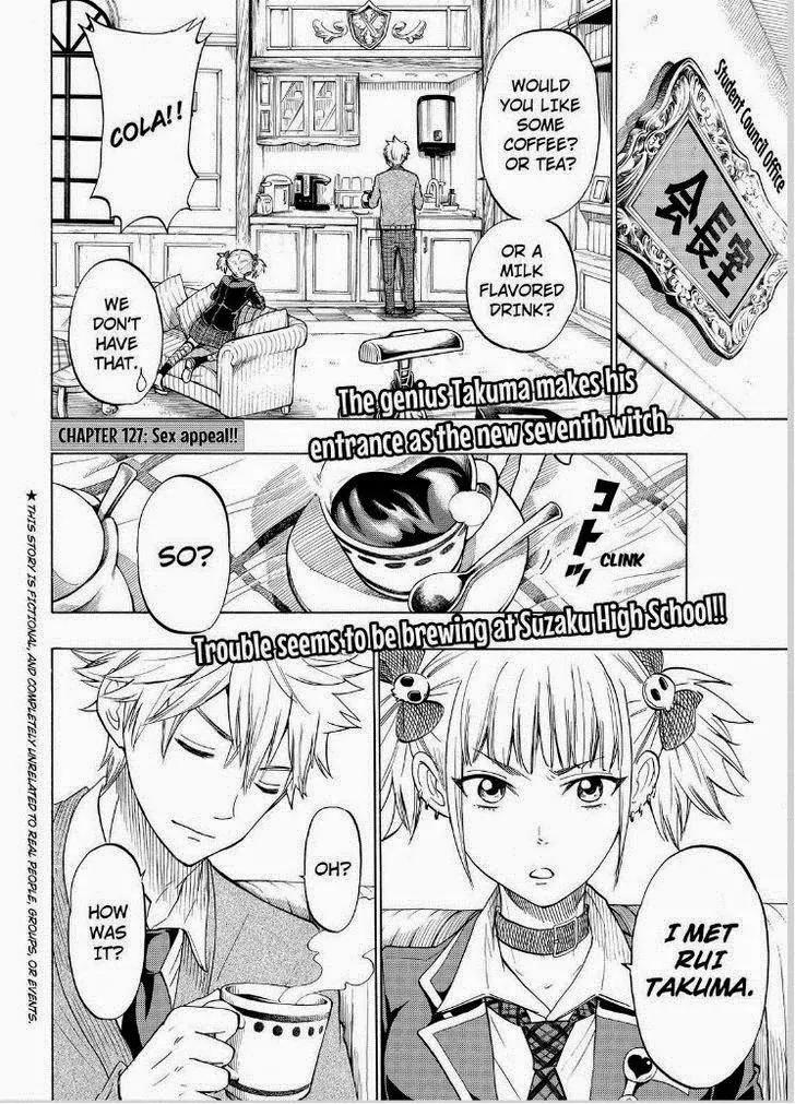Yamada-kun to 7-nin no Majo Chapter 127 page 2 - Chapter 127: Sex Appeal!!
