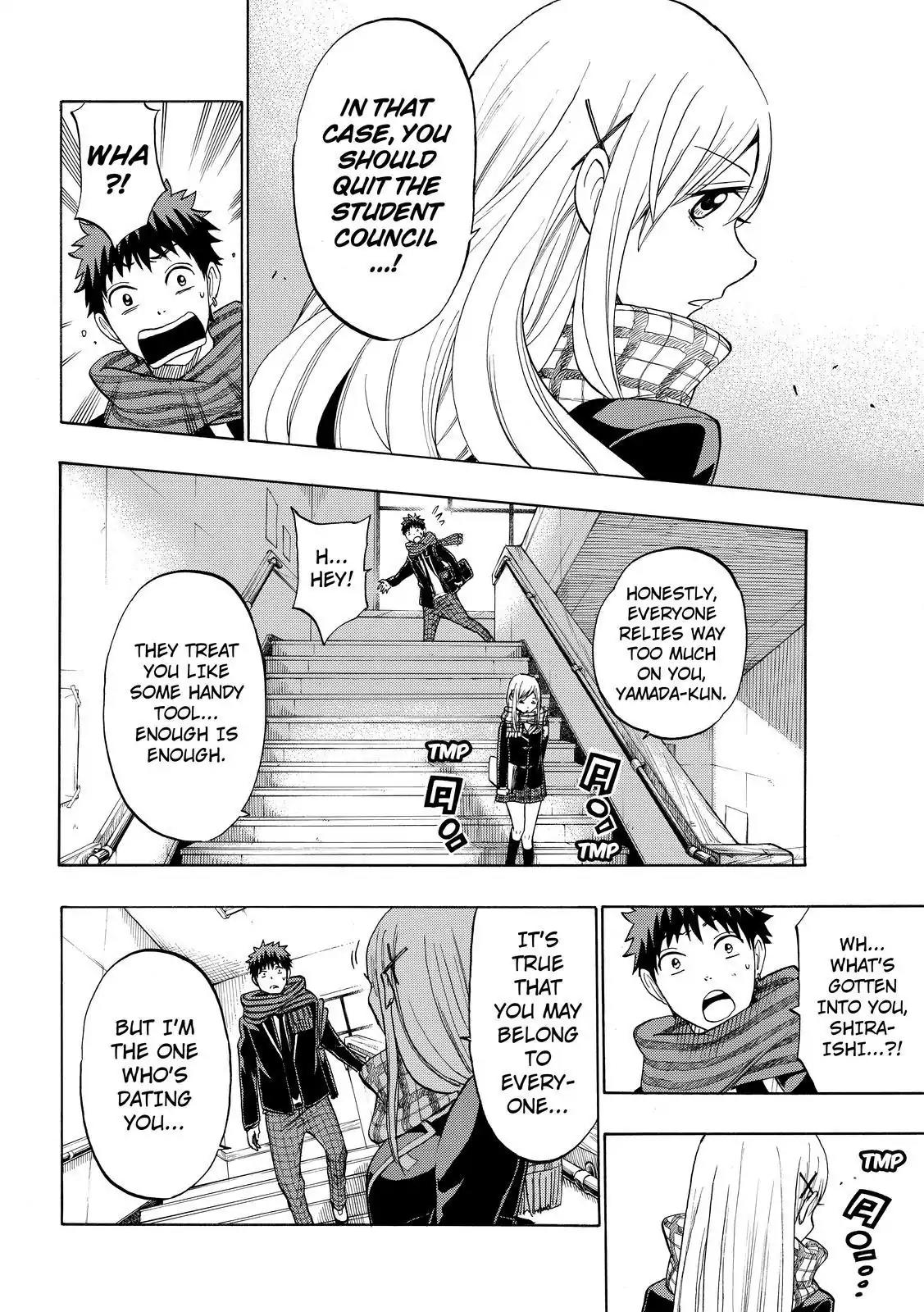 Yamada-kun to 7-nin no Majo Chapter 130 page 14 - Chapter 130: A Lot On My Mind!