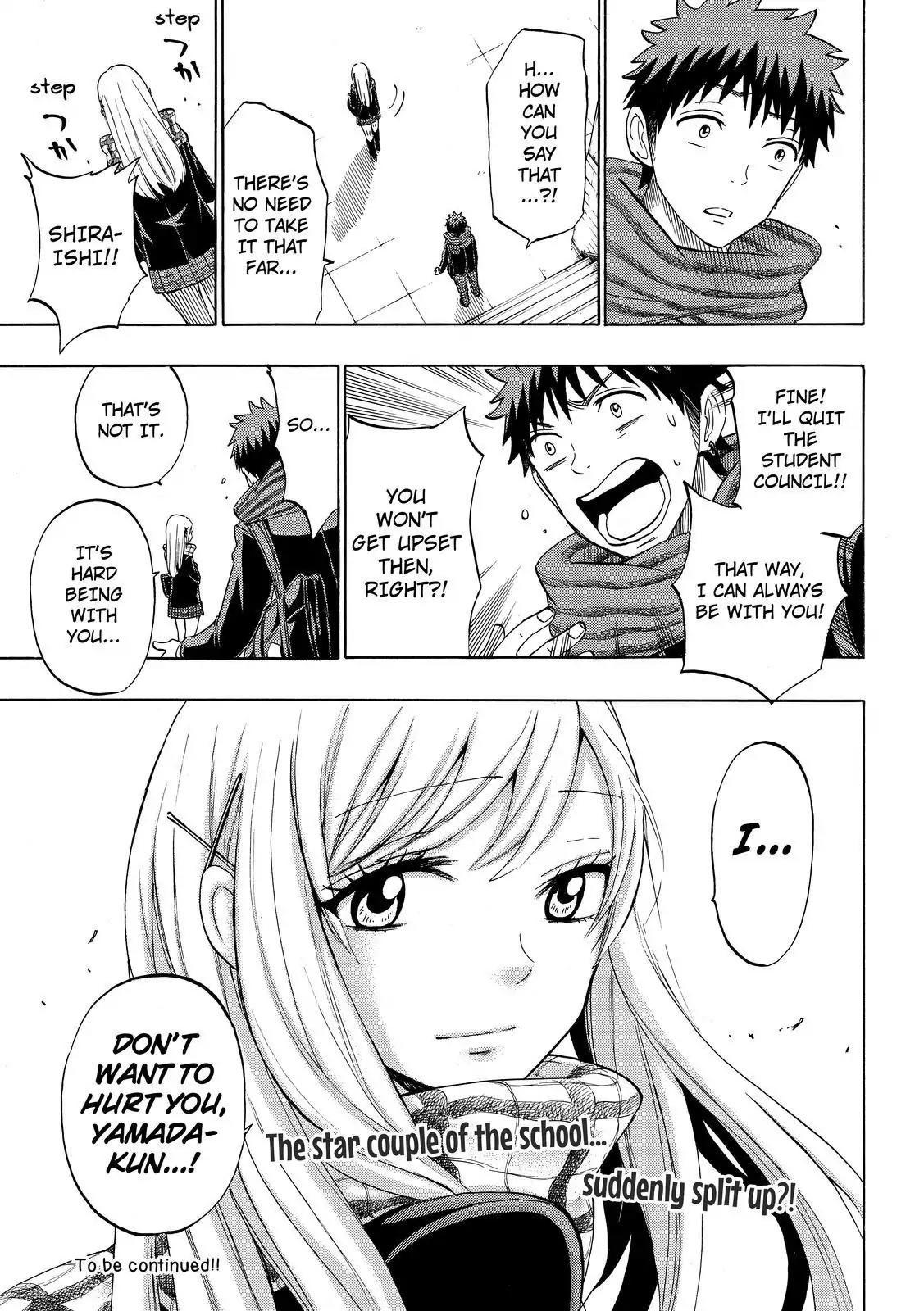 Yamada-kun to 7-nin no Majo Chapter 130 page 19 - Chapter 130: A Lot On My Mind!
