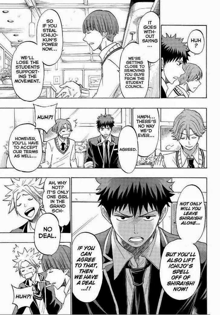 Yamada-kun to 7-nin no Majo Chapter 138 page 12 - Chapter 138: You Weren't Gonna Kiss Me?!