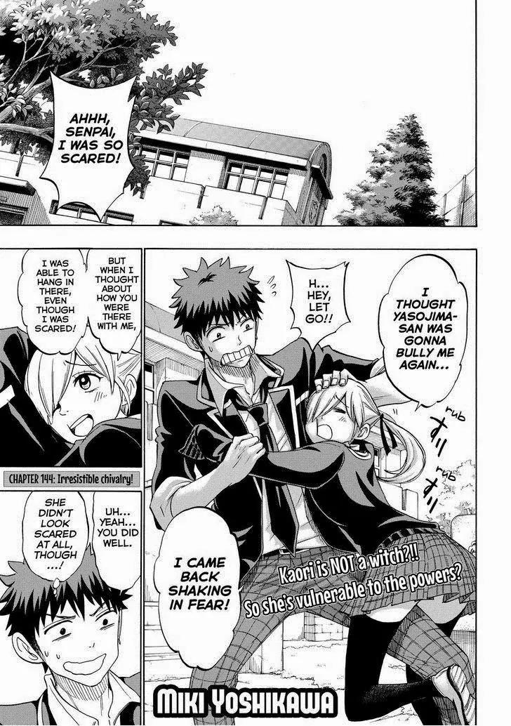 Yamada-kun to 7-nin no Majo Chapter 144 page 2 - Chapter 144: Irresistible Chivalry!