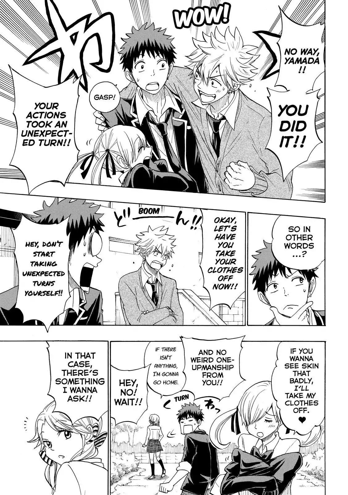 Yamada-kun to 7-nin no Majo Chapter 147 page 9 - Chapter 147: Permission To Rub Her Boobs!!