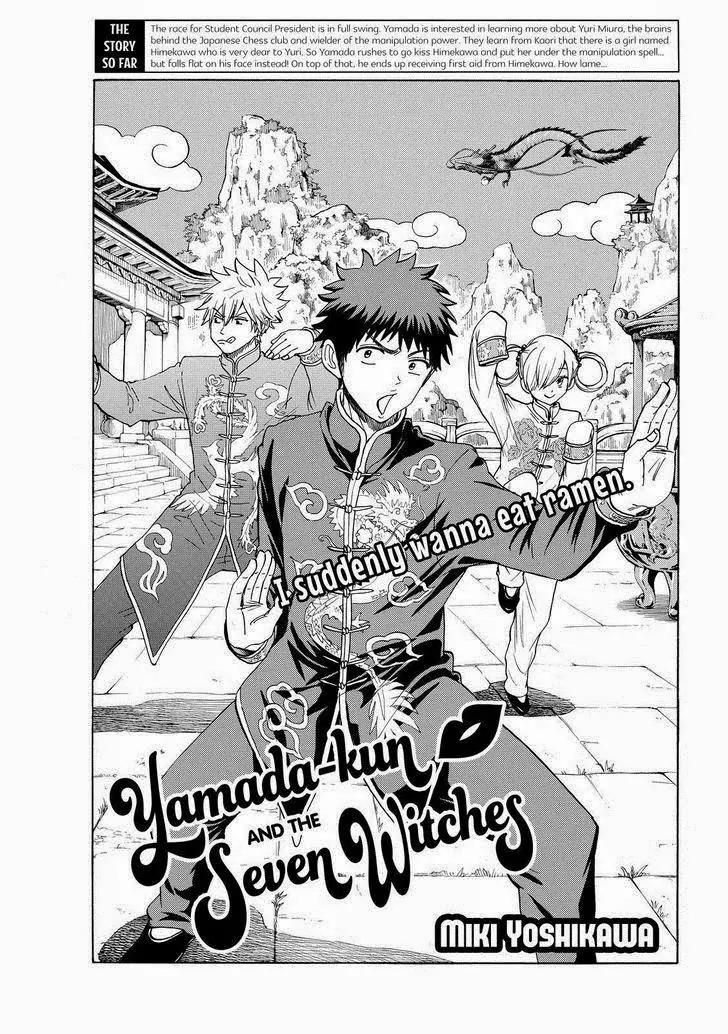 Yamada-kun to 7-nin no Majo Chapter 148 page 1 - Chapter 148: Pretty Little Bear!
