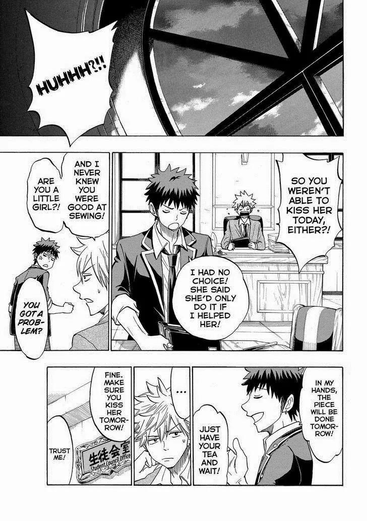 Yamada-kun to 7-nin no Majo Chapter 148 page 11 - Chapter 148: Pretty Little Bear!
