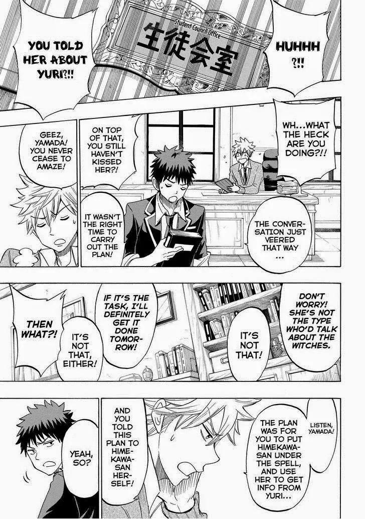 Yamada-kun to 7-nin no Majo Chapter 148 page 17 - Chapter 148: Pretty Little Bear!