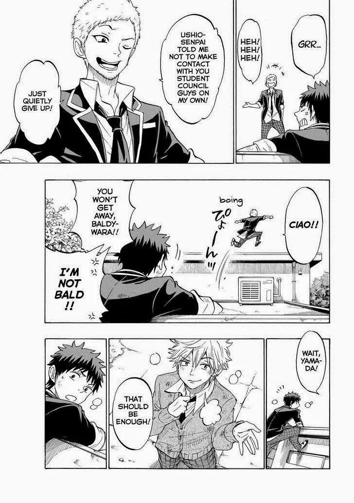Yamada-kun to 7-nin no Majo Chapter 150 page 3 - Chapter 150: I'm Not Bald!!