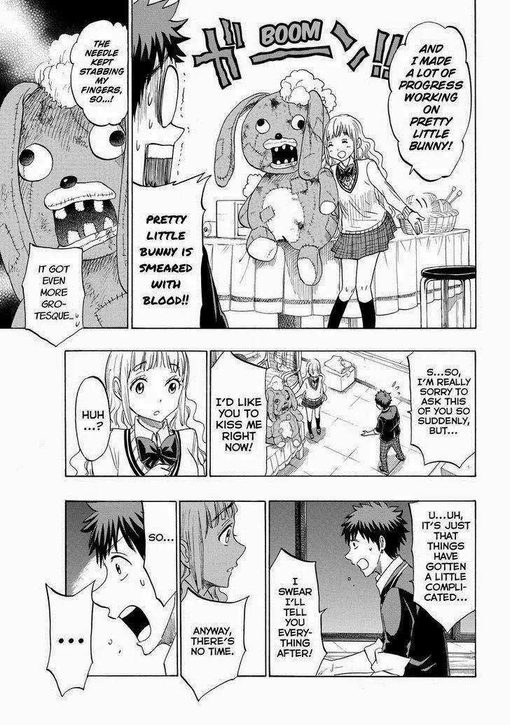 Yamada-kun to 7-nin no Majo Chapter 150 page 9 - Chapter 150: I'm Not Bald!!