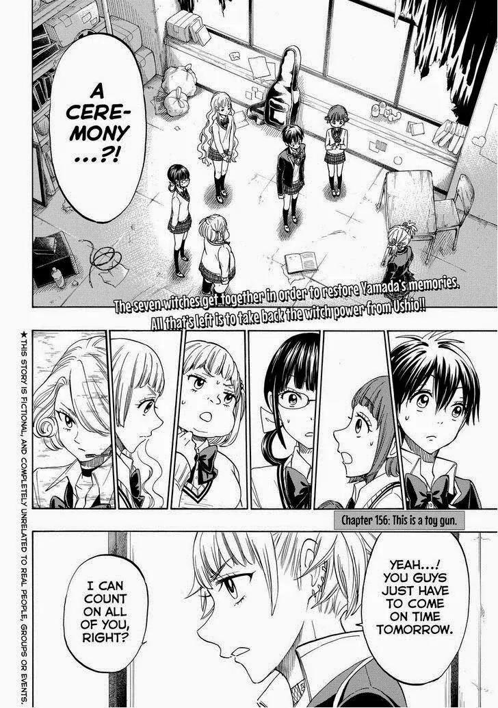 Yamada-kun to 7-nin no Majo Chapter 156 page 2 - Chapter 156: This Is A Toy Gun