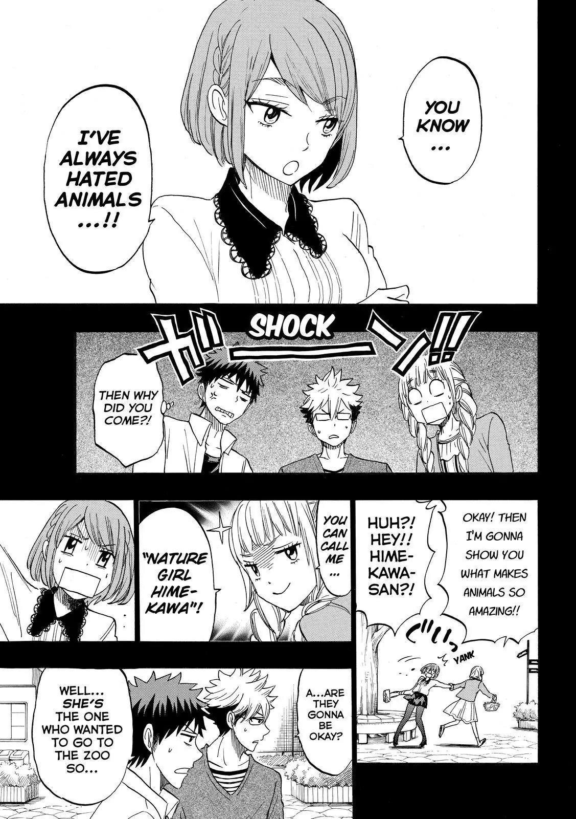 Yamada-kun to 7-nin no Majo Chapter 161 page 10 - Chapter 161: It's So Flamingo-Colored!!