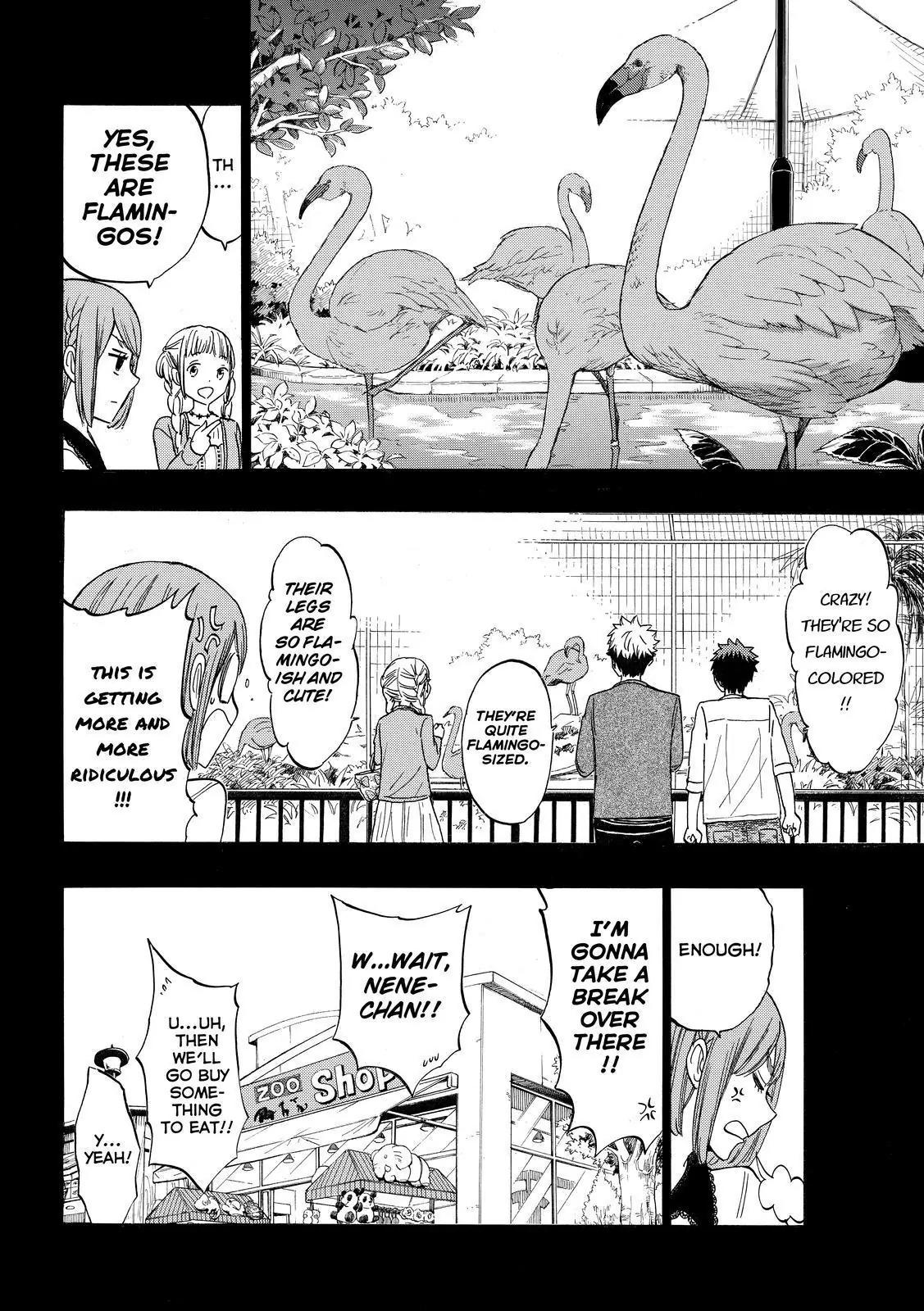 Yamada-kun to 7-nin no Majo Chapter 161 page 13 - Chapter 161: It's So Flamingo-Colored!!