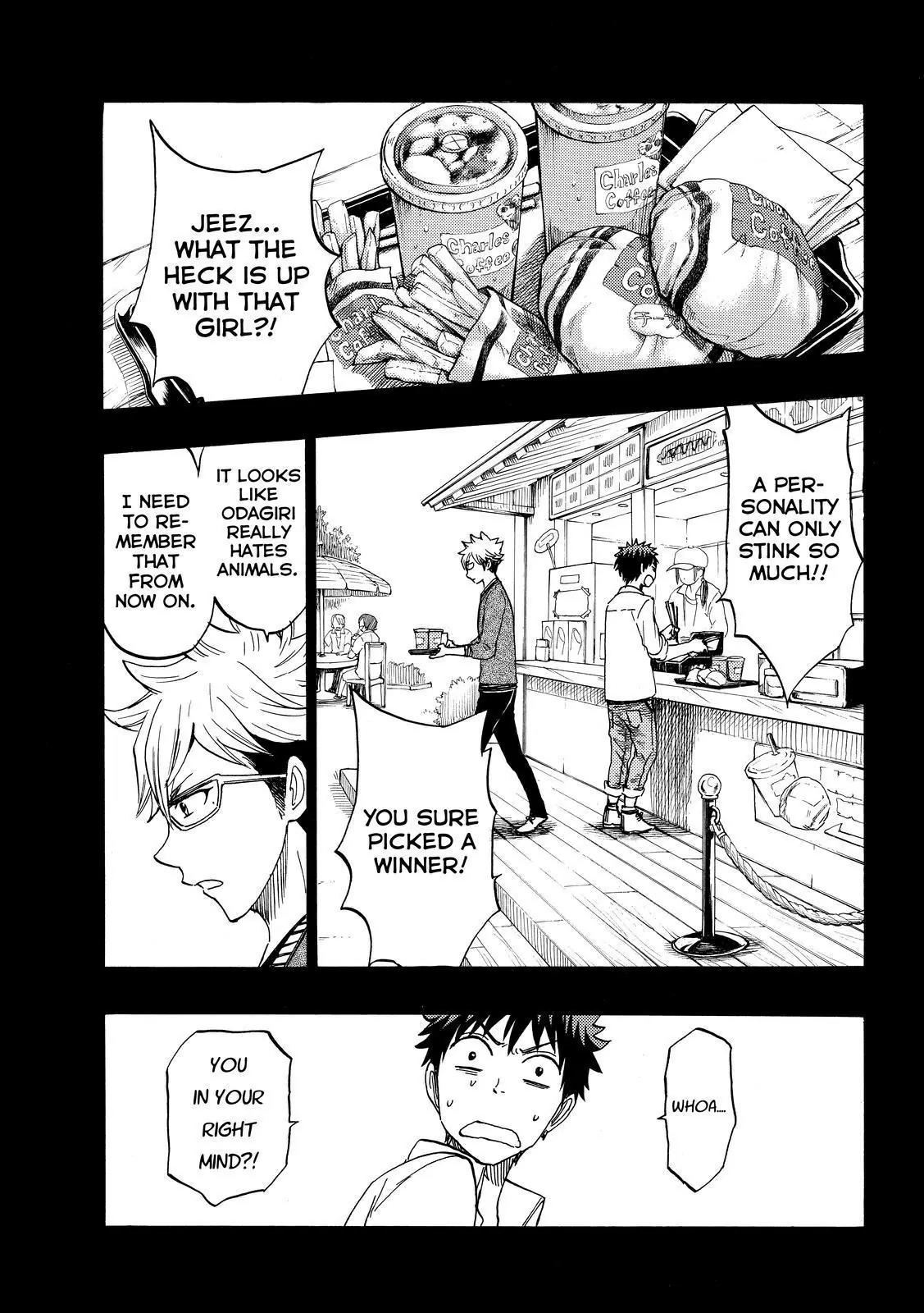 Yamada-kun to 7-nin no Majo Chapter 161 page 14 - Chapter 161: It's So Flamingo-Colored!!