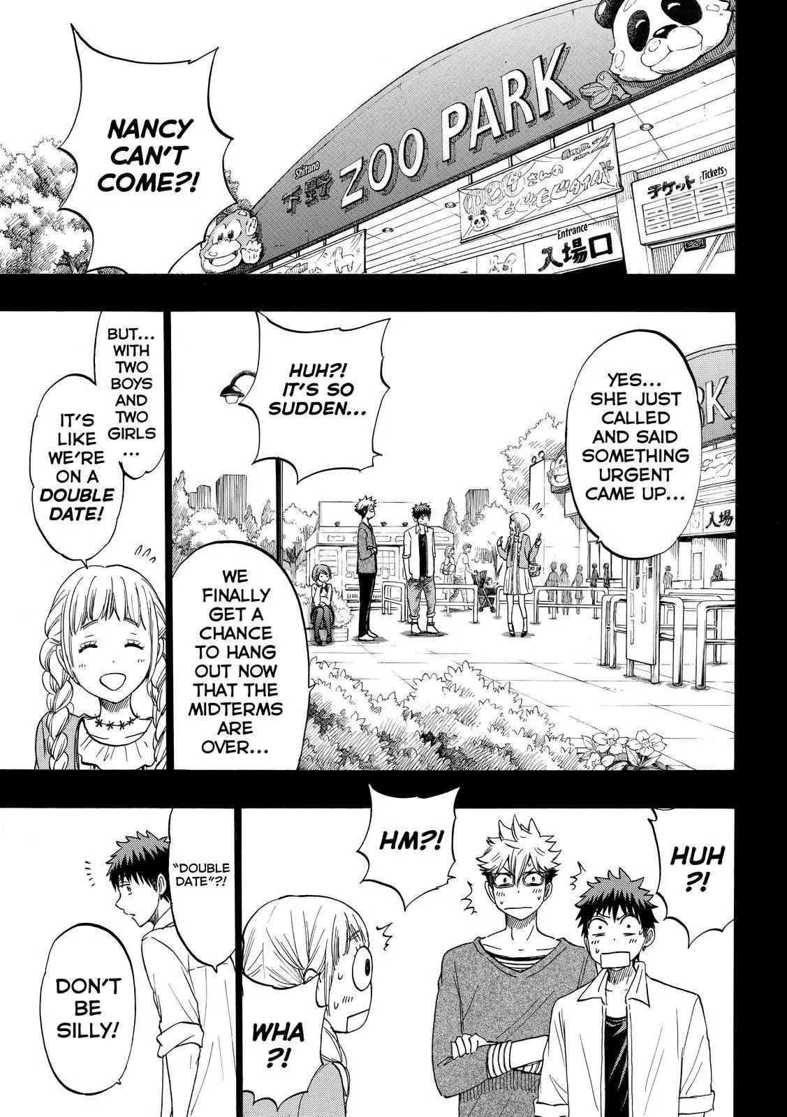 Yamada-kun to 7-nin no Majo Chapter 161 page 4 - Chapter 161: It's So Flamingo-Colored!!