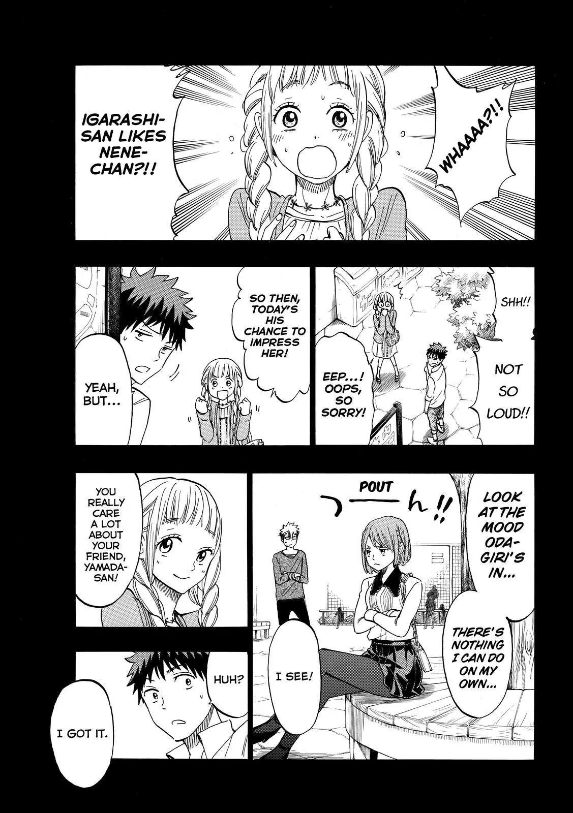 Yamada-kun to 7-nin no Majo Chapter 161 page 8 - Chapter 161: It's So Flamingo-Colored!!