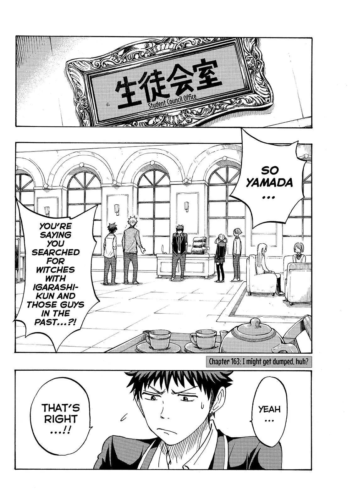 Yamada-kun to 7-nin no Majo Chapter 163 page 2 - Chapter 163: I Might Get Dumped, Huh?