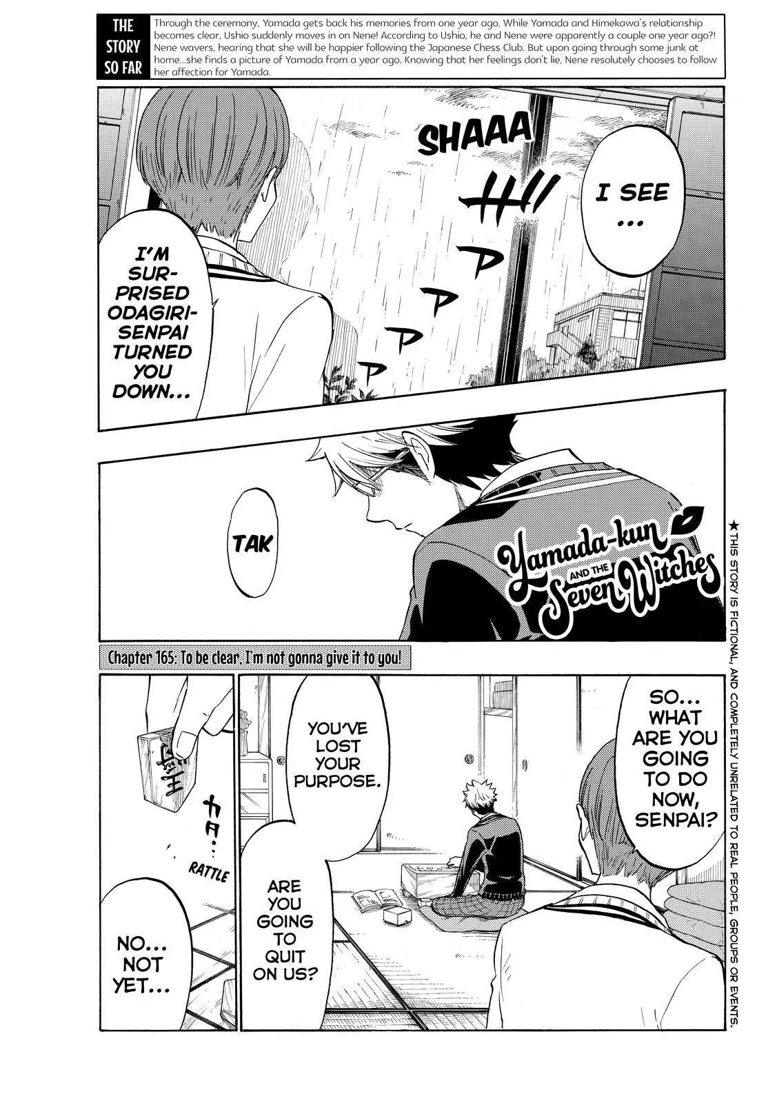 Yamada-kun to 7-nin no Majo Chapter 165 page 2 - Chapter 165: To Be Clear, I'm Not Gonna Give It To You!