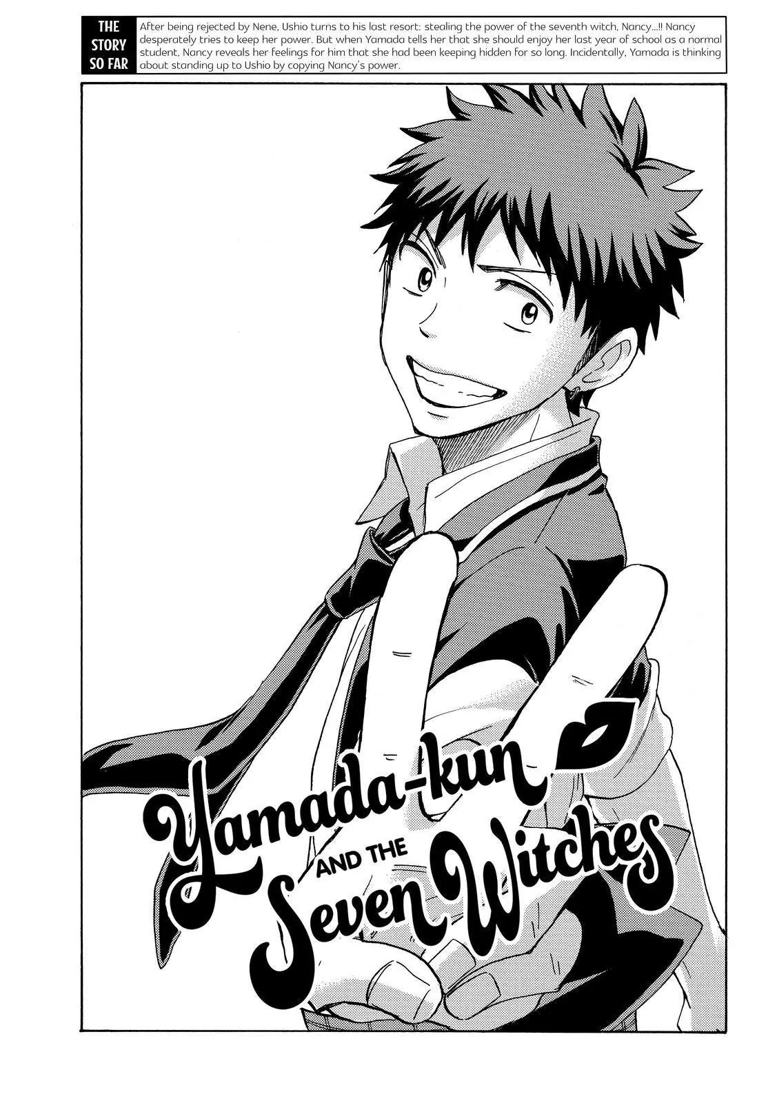 Yamada-kun to 7-nin no Majo Chapter 166 page 1 - Chapter 166: Kiss As Much As We Want!