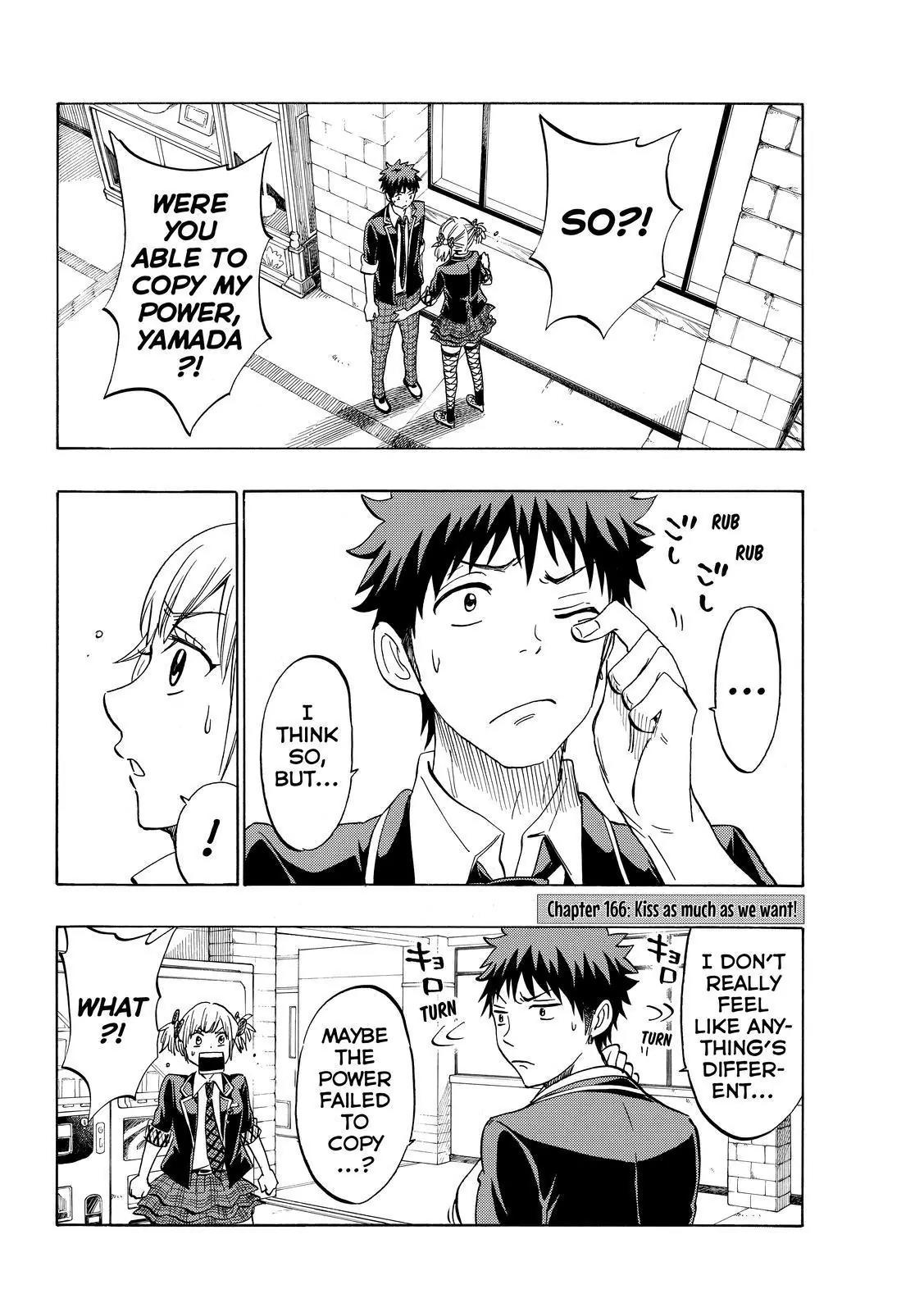 Yamada-kun to 7-nin no Majo Chapter 166 page 2 - Chapter 166: Kiss As Much As We Want!
