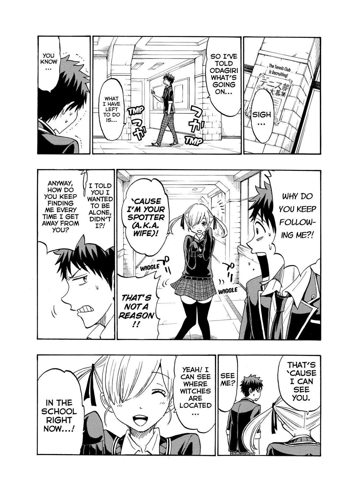 Yamada-kun to 7-nin no Majo Chapter 167 page 9 - Chapter 167: It's Like I Became Senpai's Wife!