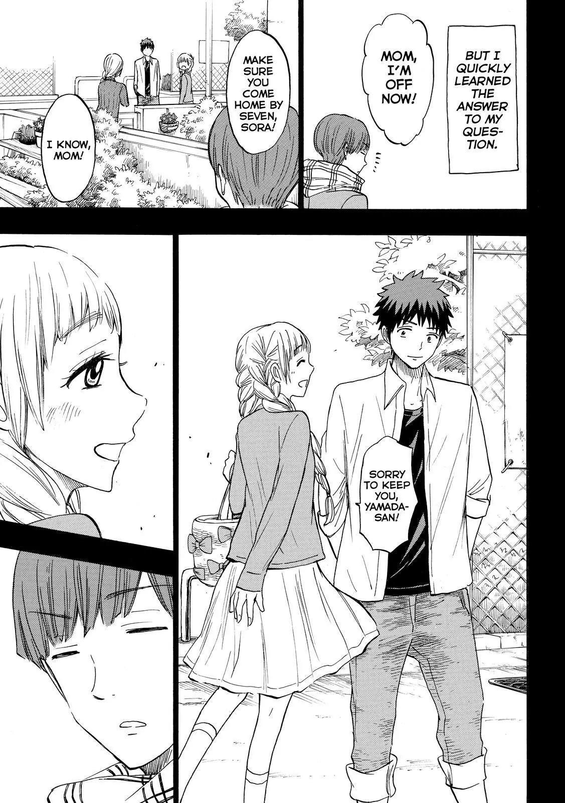 Yamada-kun to 7-nin no Majo Chapter 168 page 11 - Chapter 168: You're Not A Cute Kohai At All.