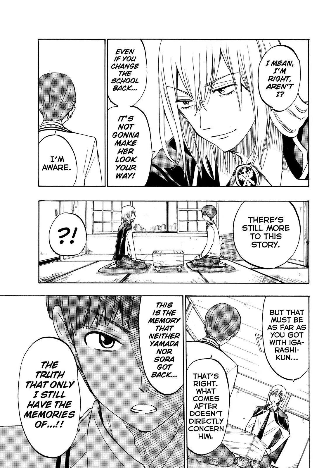 Yamada-kun to 7-nin no Majo Chapter 168 page 15 - Chapter 168: You're Not A Cute Kohai At All.