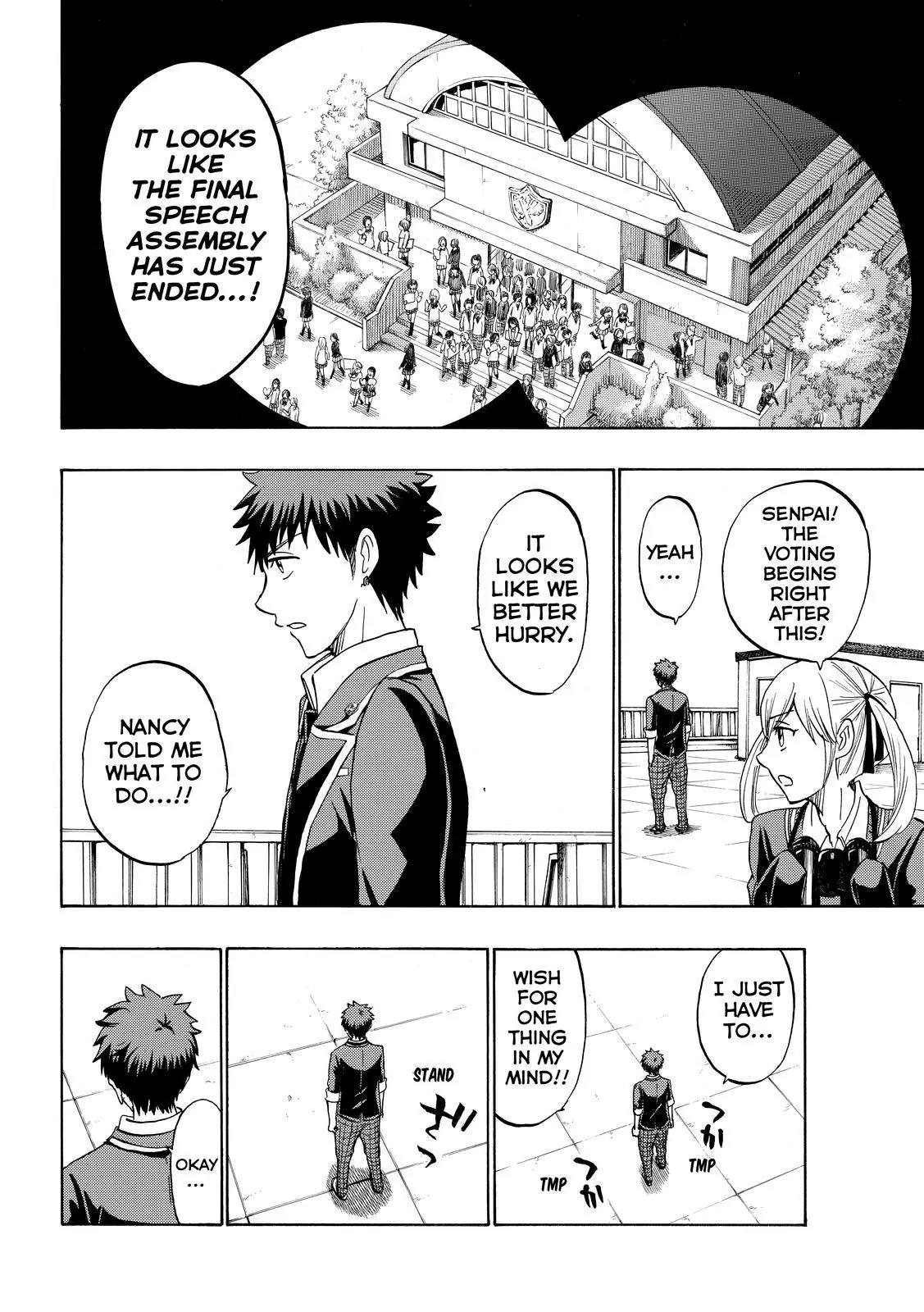 Yamada-kun to 7-nin no Majo Chapter 170 page 18 - Chapter 170: I'll Definitely Come Back...!