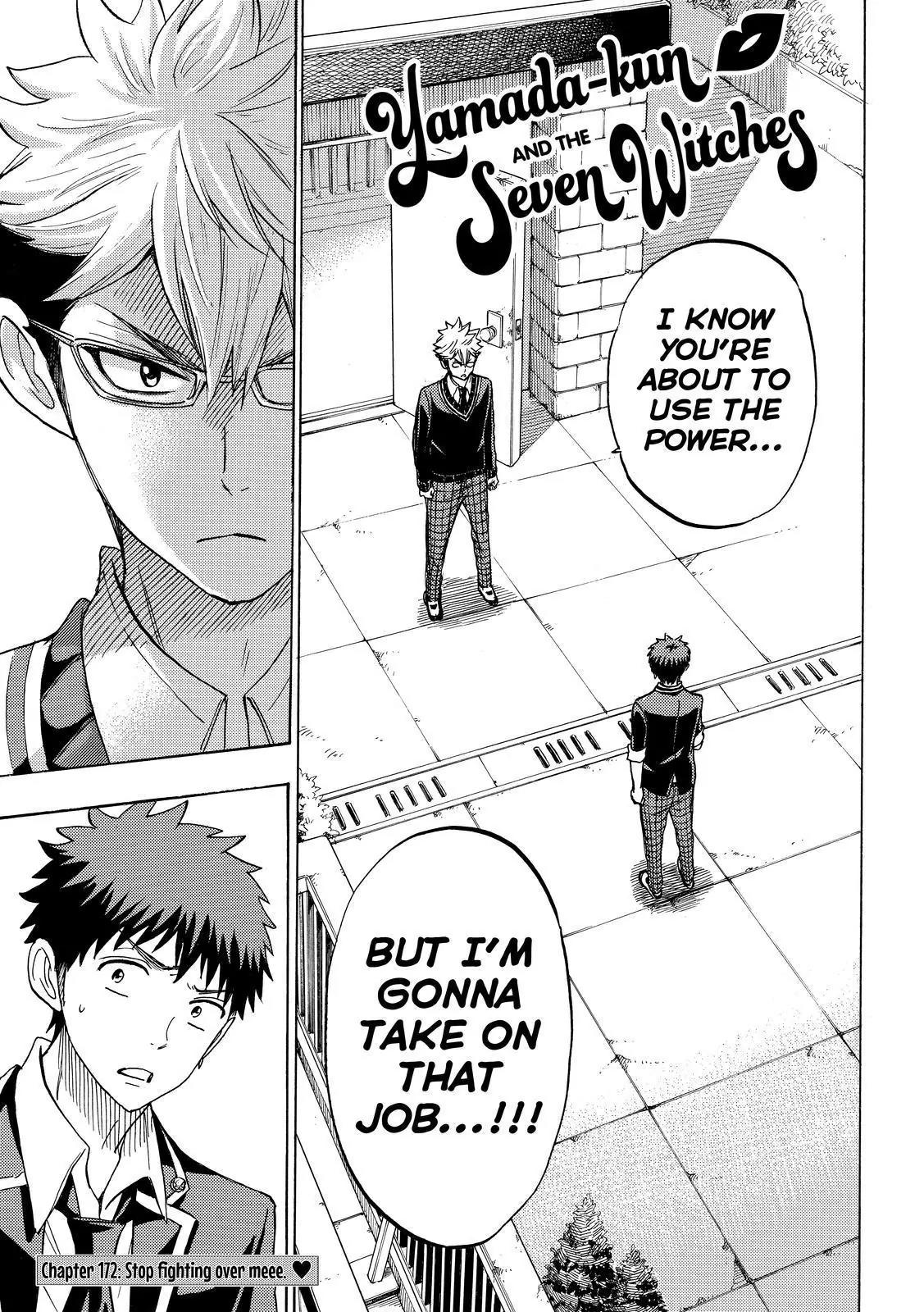 Yamada-kun to 7-nin no Majo Chapter 172 page 1 - Chapter 172 : Stop Fighting Over Meee.