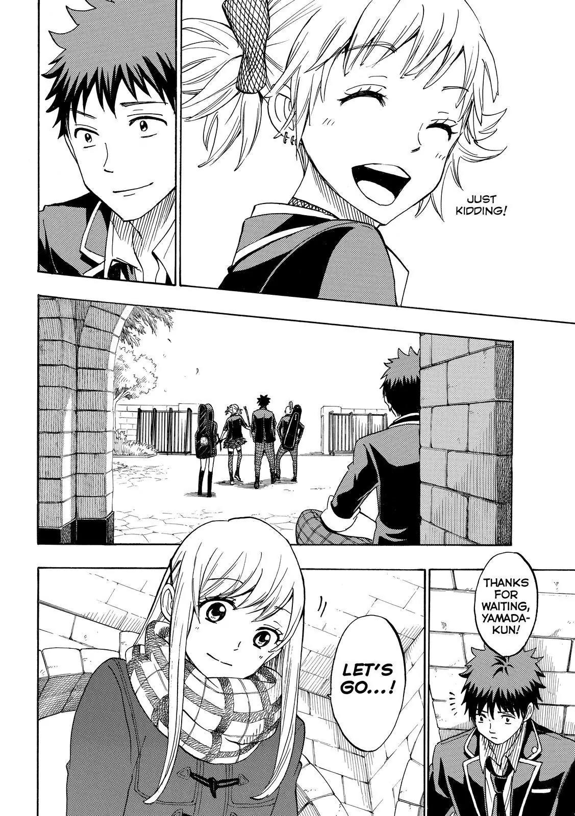 Yamada-kun to 7-nin no Majo Chapter 174 page 10 - Chapter 174: You're Scared!