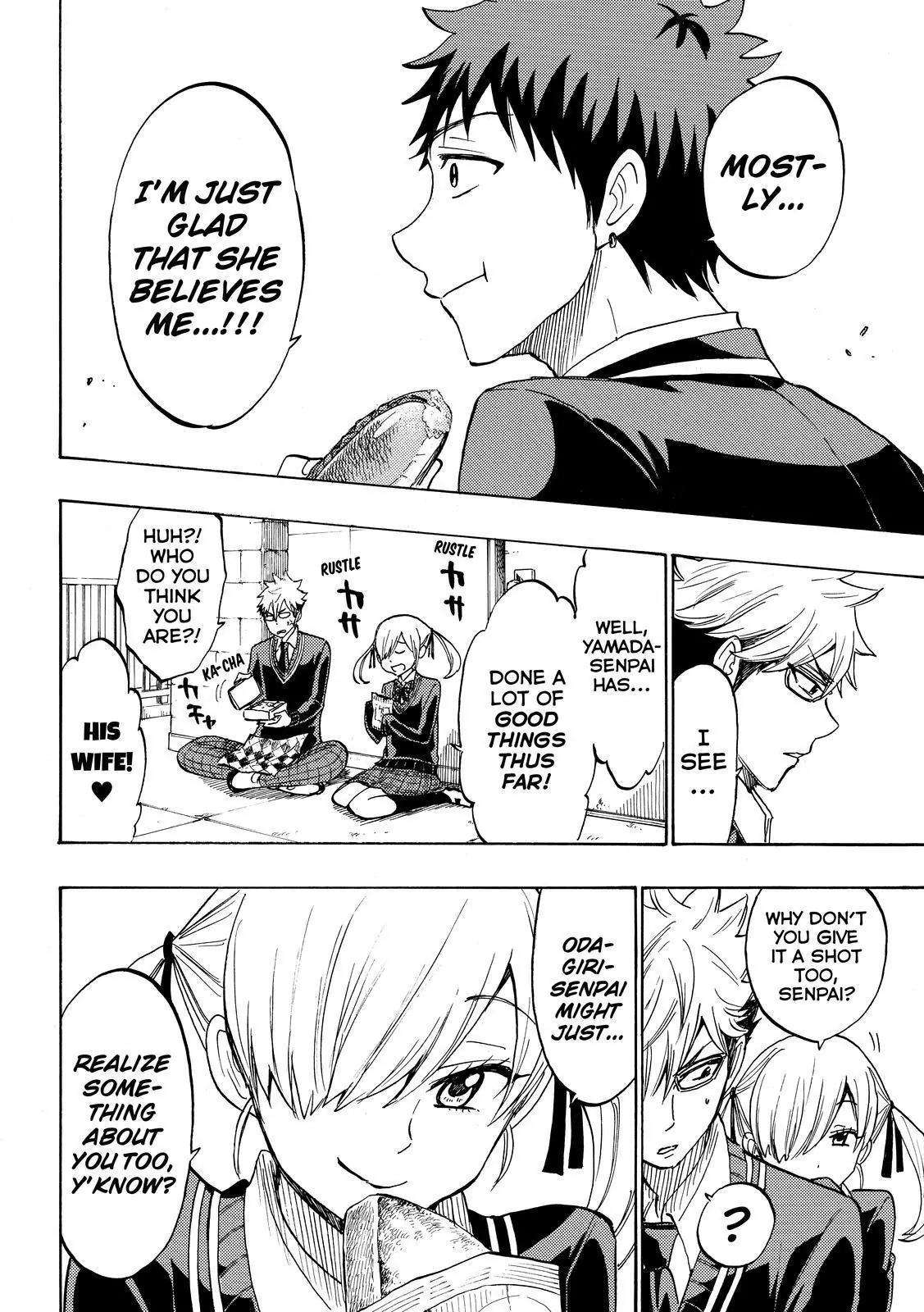 Yamada-kun to 7-nin no Majo Chapter 174 page 6 - Chapter 174: You're Scared!
