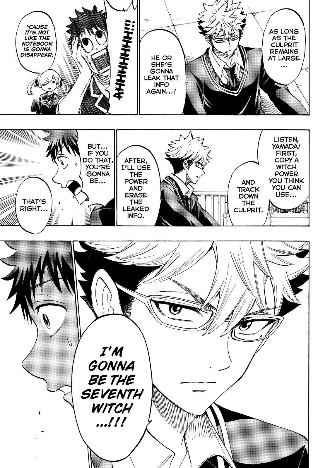 Yamada-kun to 7-nin no Majo Chapter 175 page 19 - Chapter 175: You're Looking For A Secret Notebook?